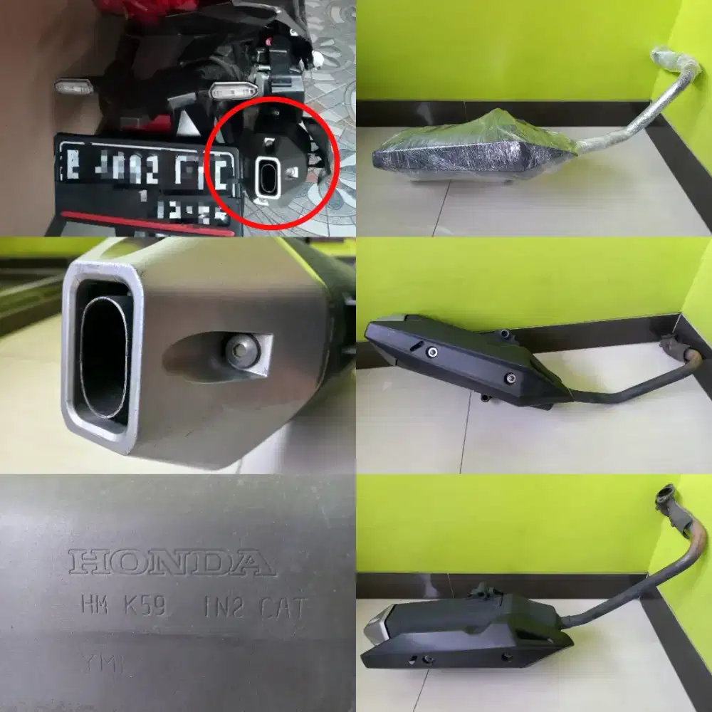 Knalpot Vario 150 tahun 2019 (K59), Original Bobok Ngebas Adem.