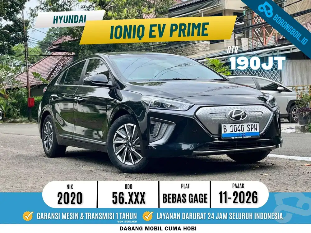 HYUNDAI IONIQ 5 PRIME AT 2020 HITAM ISTIMEWA SIAP PAKAI
