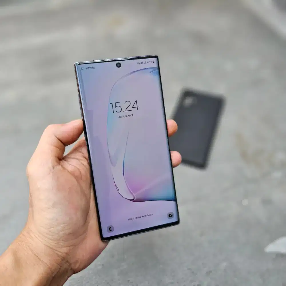 SAMSUNG GALAXY NOTE 10 PLUS SEIN 12/256 GB MINUS FUNGSI 100% NORMAL