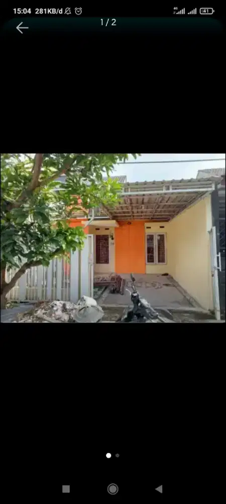 Dijual rumah cluster perumahan aman Surya residence Sidoarjo