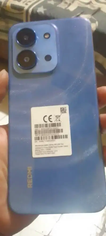 redmi 15c ram 8/256 hp aja batangan mulus bngt msh baru 2 minggun