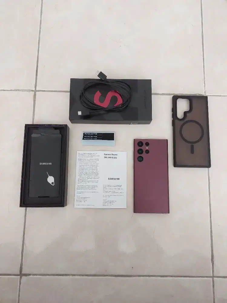 Samsung Galaxy S22 Ultra 12/512GB Resmi SEIN Mulusss