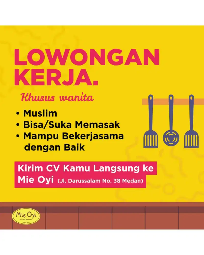 LOKER KASIR DAN HELPER