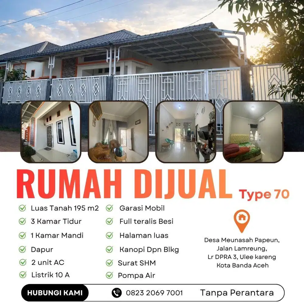Rumah Dijual Lokasi Strategis Full Furnished