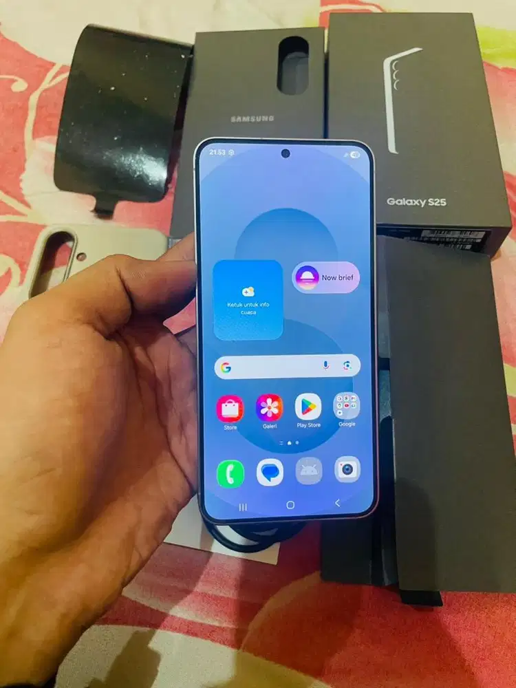 Samsung S25 12/256 gb sein fullset ori nominus