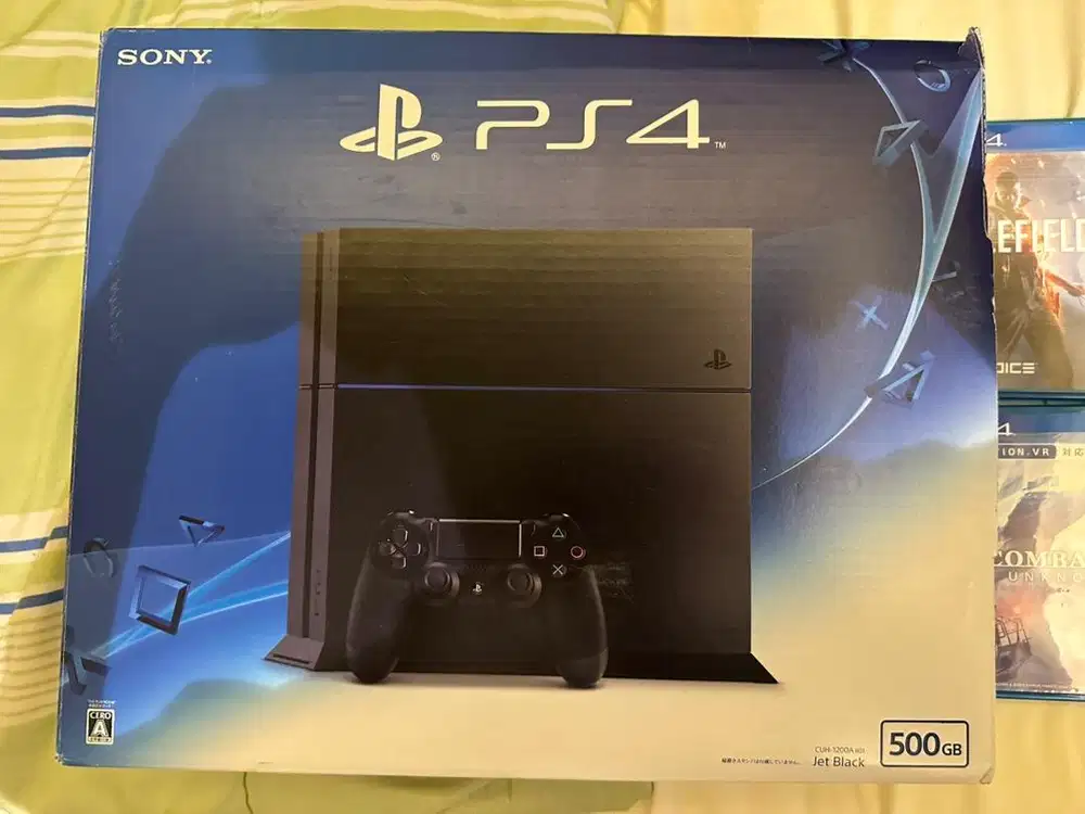 PS4 FAT 500gb CUH1200A with 4 Ori Games