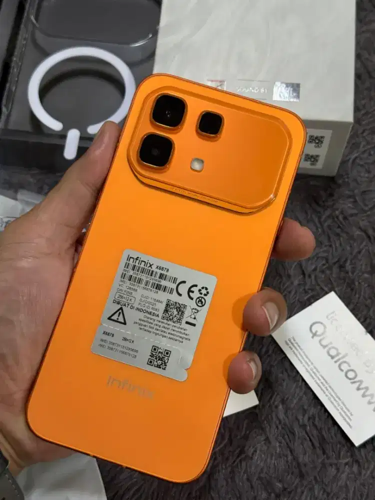 Infinix Note 60 Pro 12/256G Snapdragon 7s Gen 4 5G Fullset 3 Hari Pake