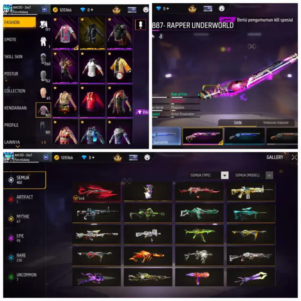 JUAL AKUN FF AMAN DAN TERPERCAYA