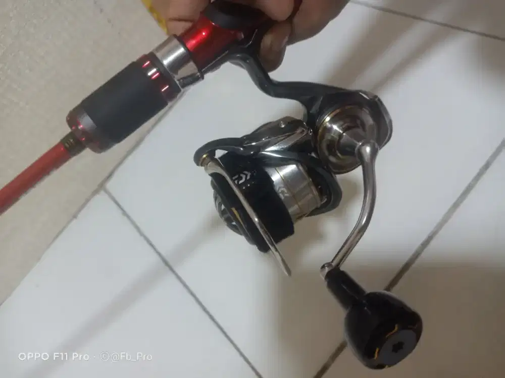 Joran Daiwa Higoi Dan Reel Daiwa Luvias LT 4000