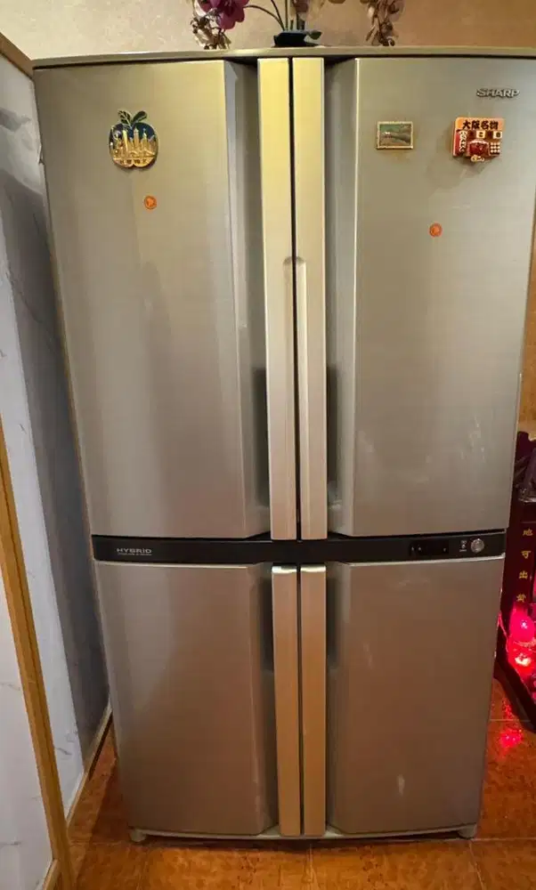 Lemari Es Kulkas Sharp Besar 4 Pintu