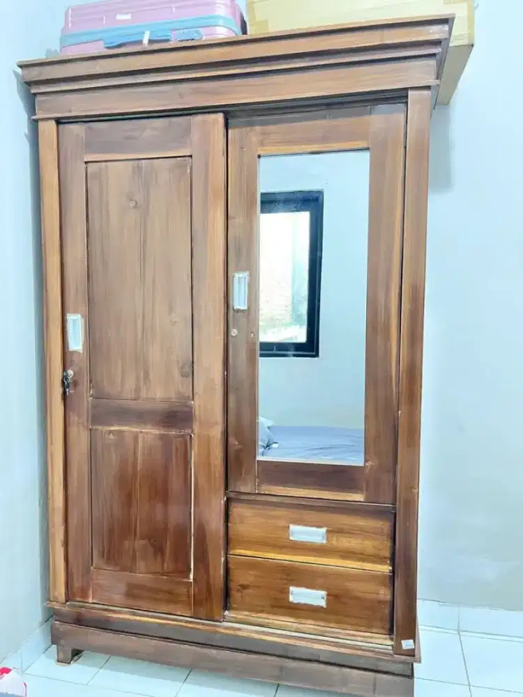 Jual Lemari Jati & kasur