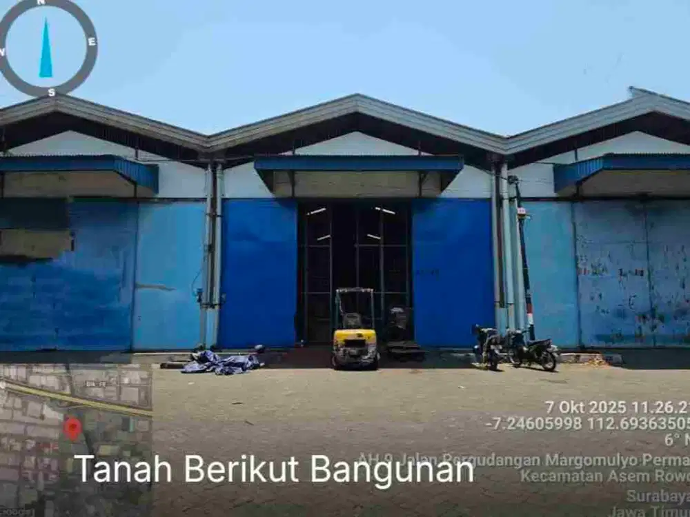 Dijual Gudang Margomulyo Permai Surabaya