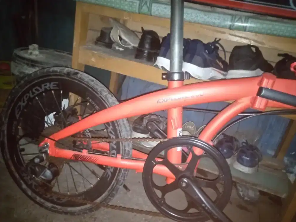 Sepeda lipat EXOTIC bekas