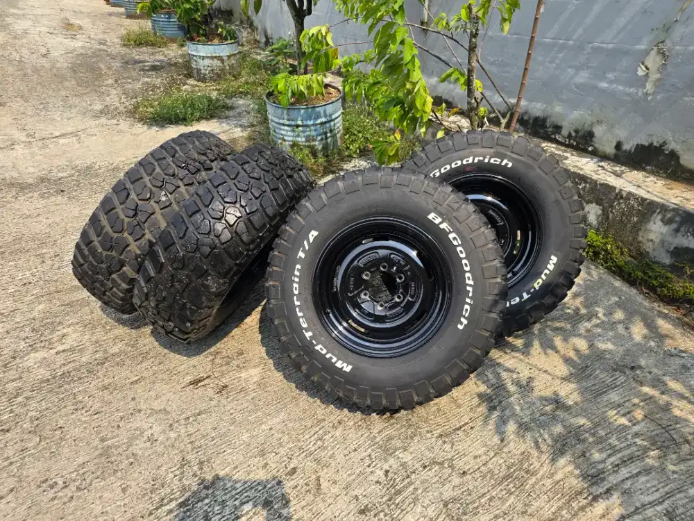 Velg Rep Dean Cross Country r17 + ban Bfgoodrich MT Km2