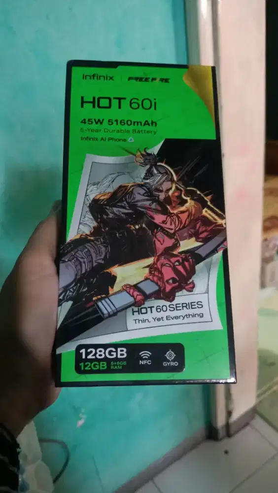 Hp Infinix Hot 60i 6/128GB New
