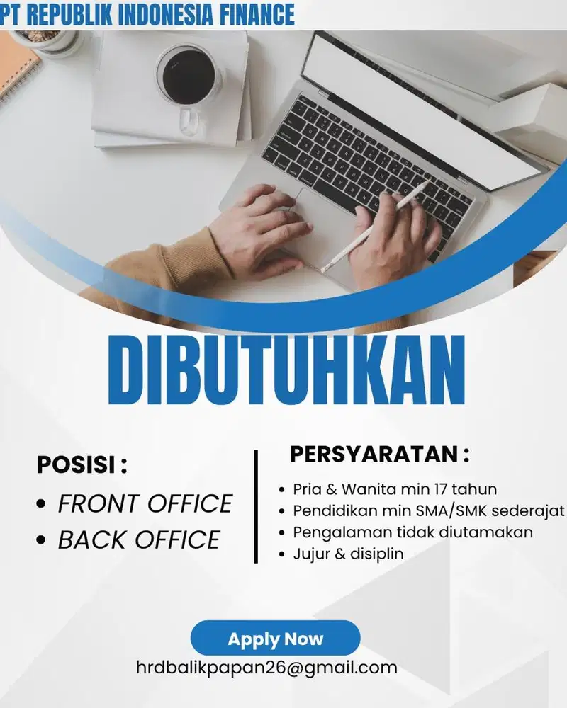 DIBUTUHKAN SEGERA