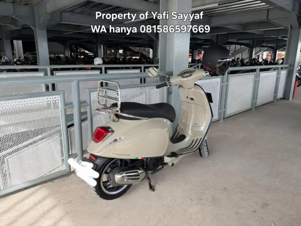 Vespa Primavera Special Edition 2022 Pemakaian pribadi