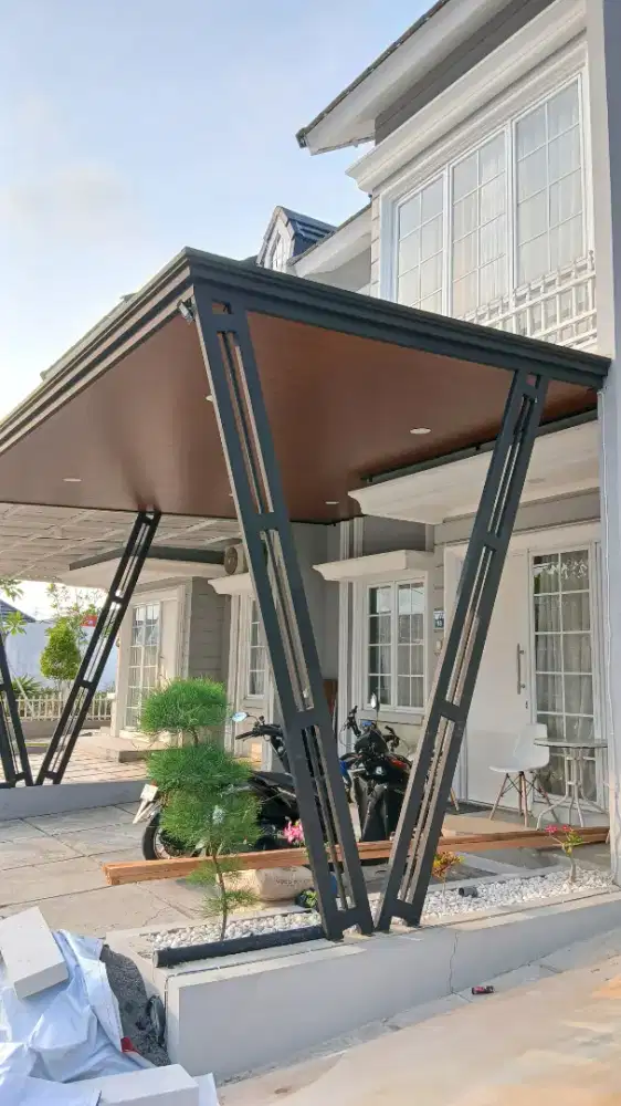 pemasangan kanopi buat kantor rumah dll