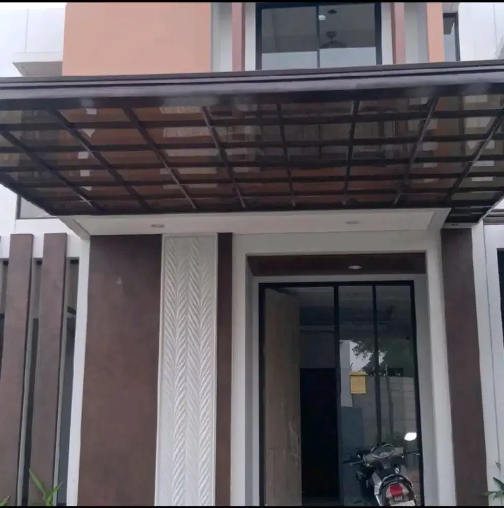 Kanopi atap solarflat bronze