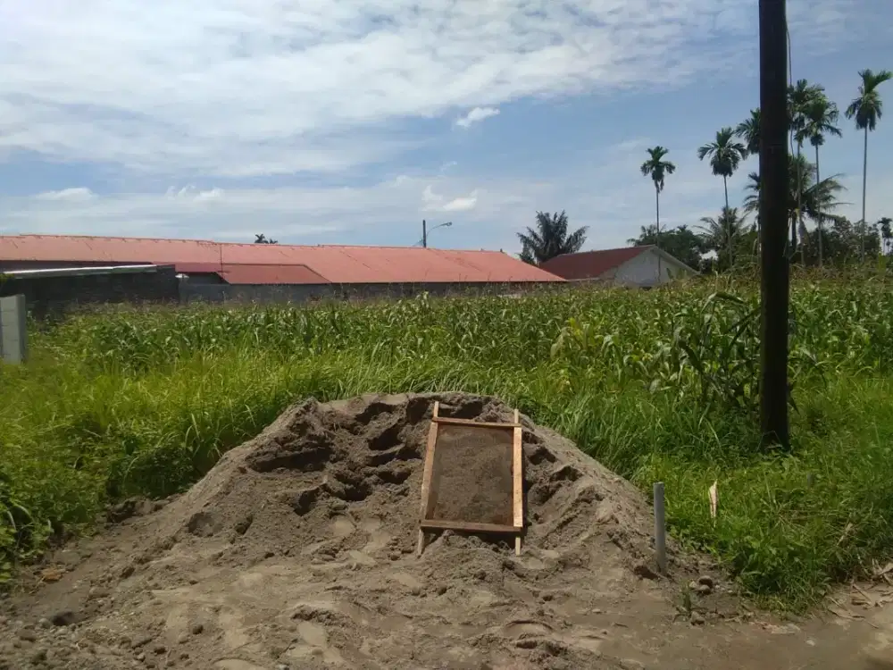 Dijual tanah darat kampung uk 14 x 30 mtr