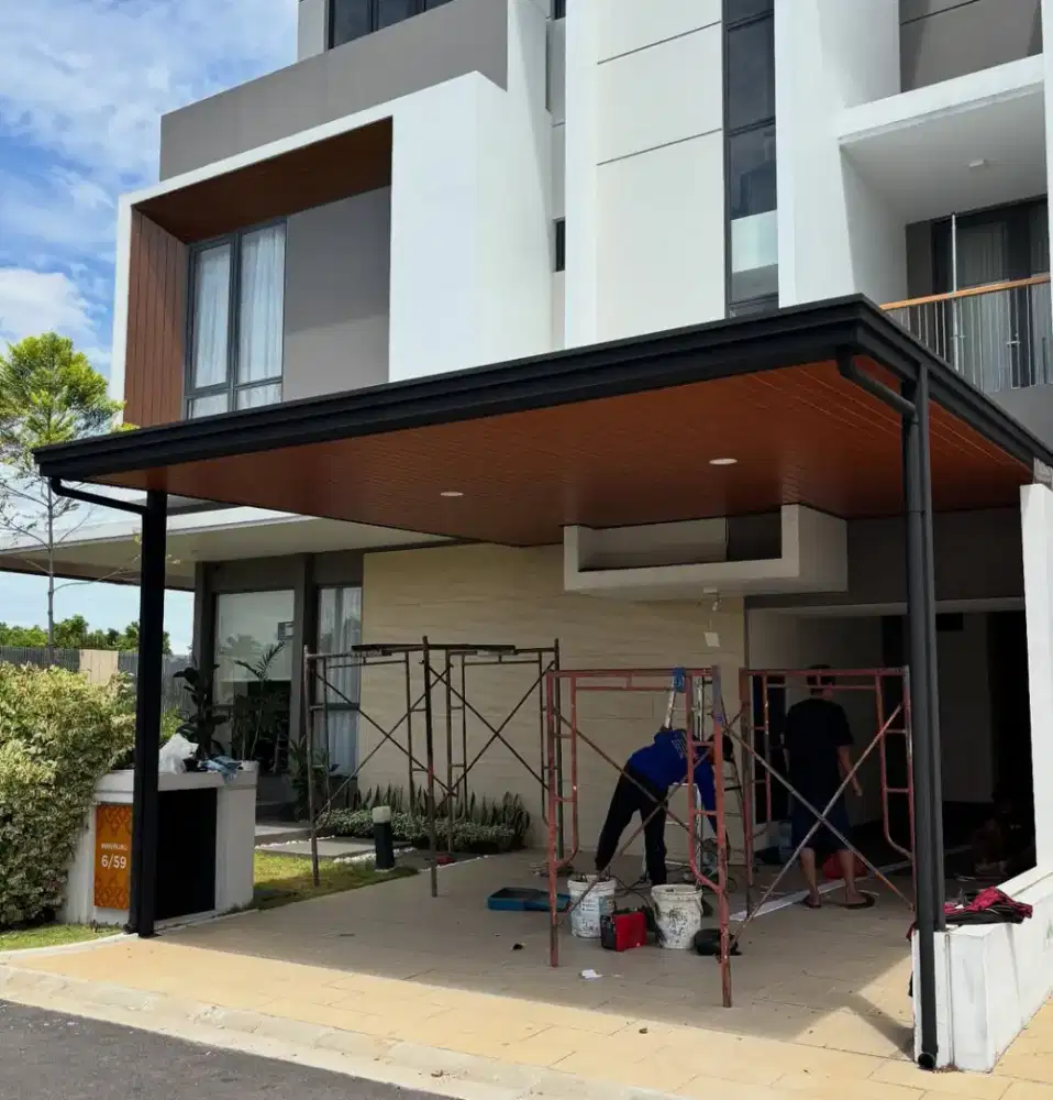 pemasangan kanopi buat kantor rumah dll