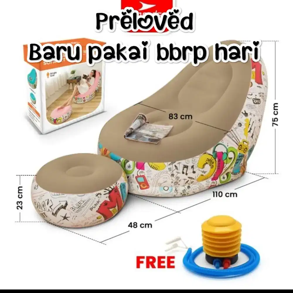 Sofa santai preloved