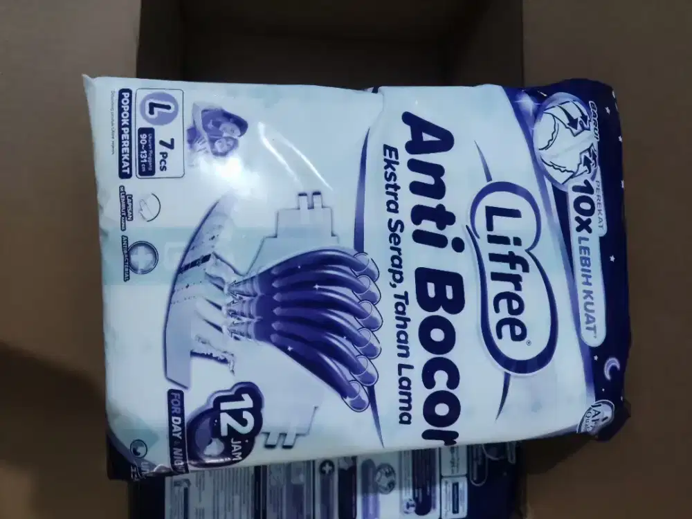 Pampers perekat lifefree ukuran L