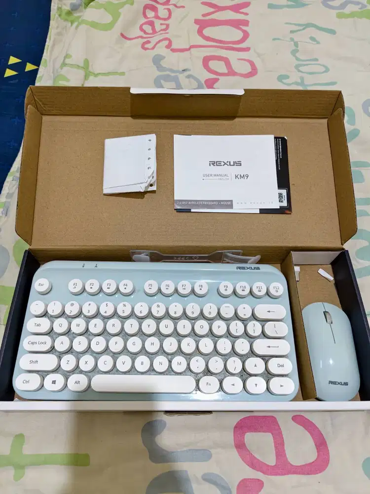 Rexus KM9 Keyboard Mouse Istimewa Like New