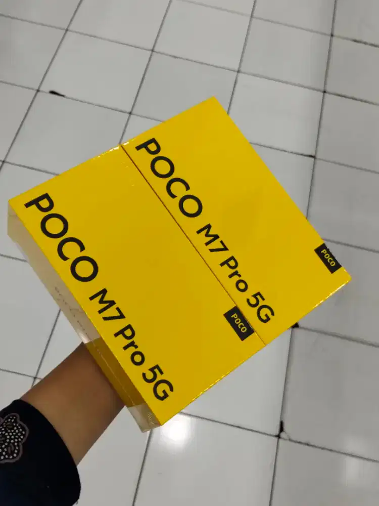 Poco M7 Pro 5G RAM 8GB ROM 256GB new garansi resmi
