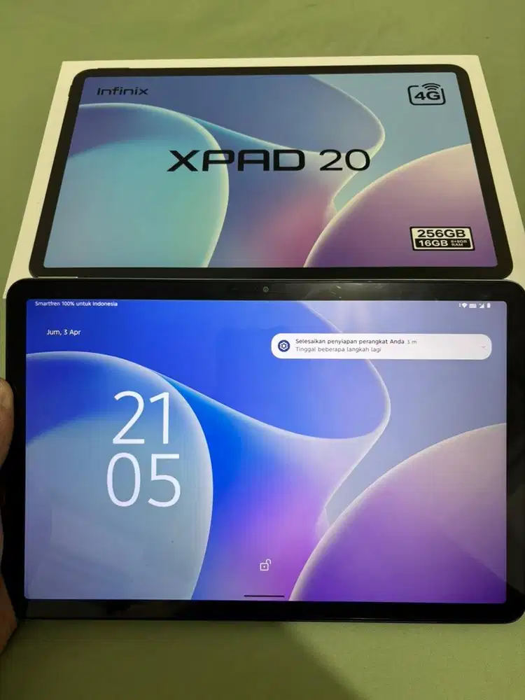 Dijual Tab Infinix XPad 20 16GB/256GB mulus & Fullset Garansi ON