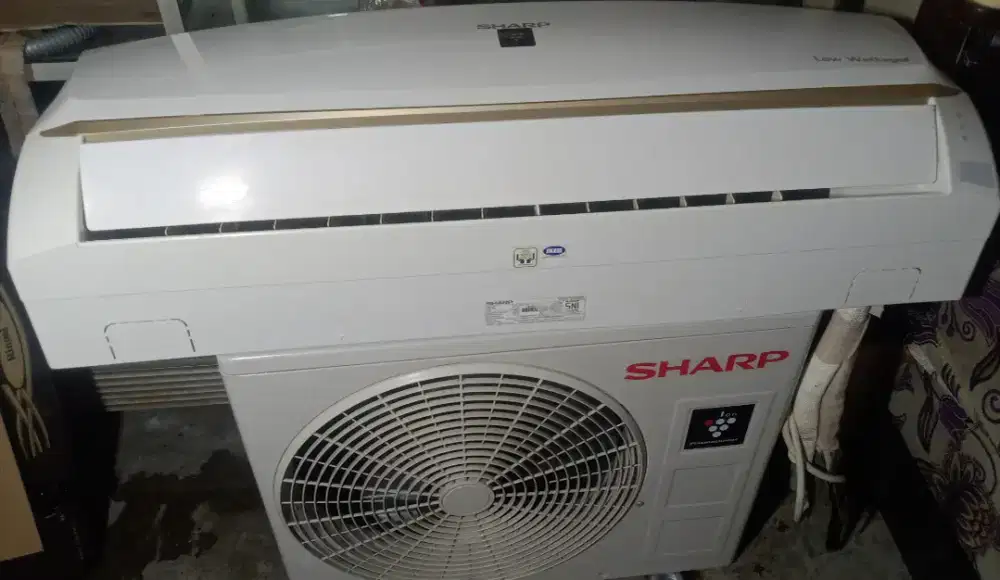 Sharp 1/2 pk berikut pasang