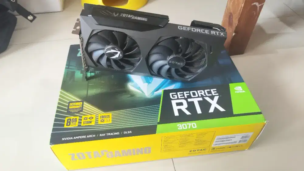 NVIDIA RTX 3070 ZOTAC TWIN EDGE 8GB MULUS NO MINUS NEGO
