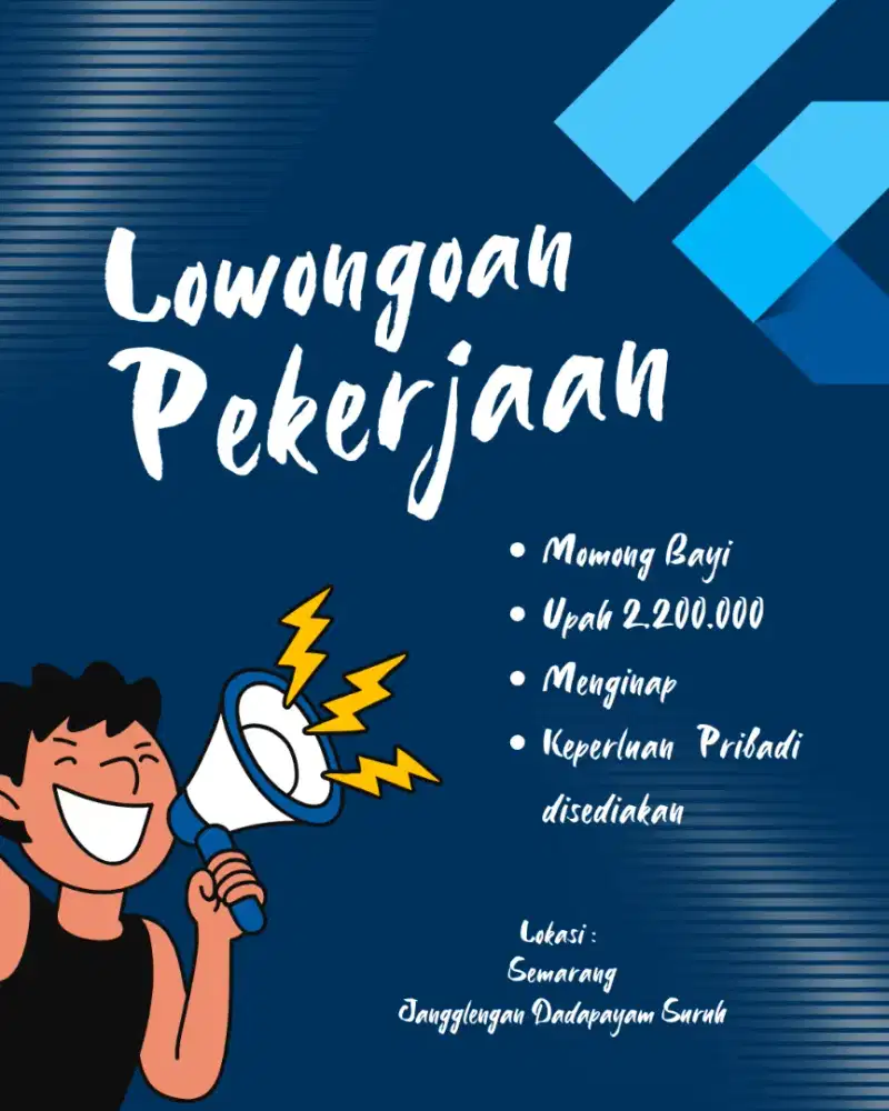 Momong bayikkk supaya bayi anteng dan ibu nyaman dalam bekerja