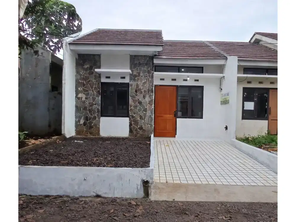 DISEWA RUMAH BARU RENOV BULAN FURNISH HALAMAN BELAKANG LUAS CILEBUT BOGOR