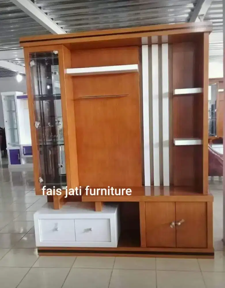 Jual partisi minimalis jati