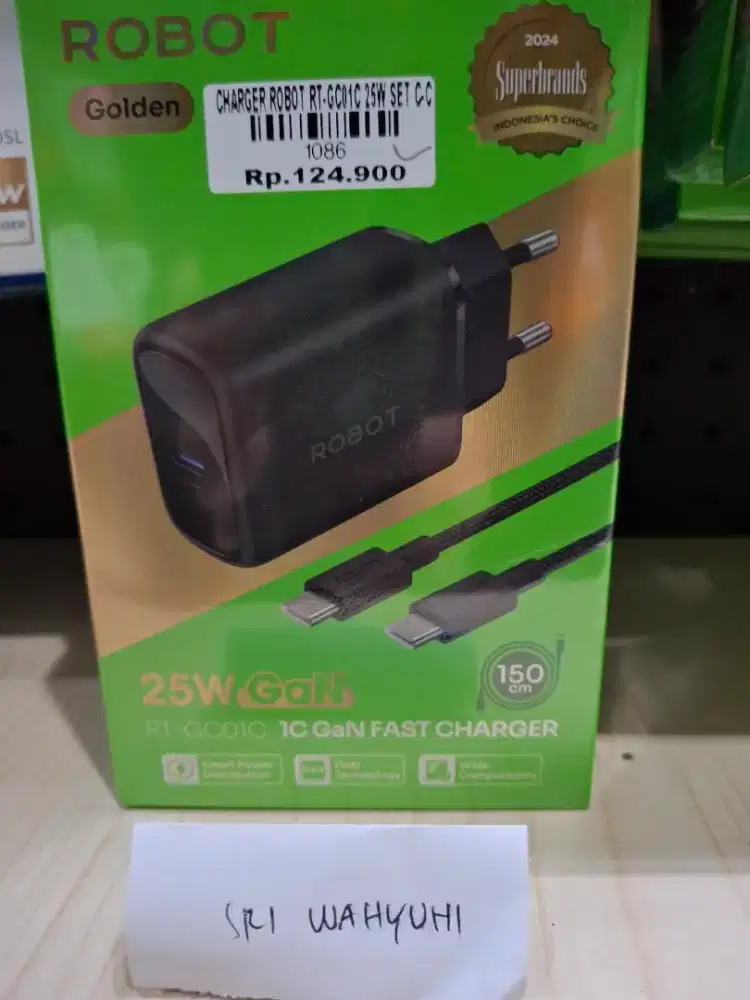 ATLANTIS DAHSYAT CHARGER ROBOT 25W SET C TO C