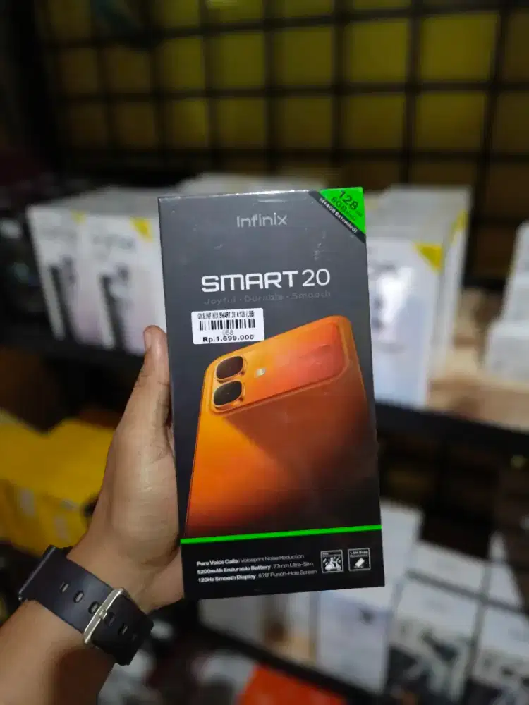 INFINIX SMART 20 8/128GB 'ATLANTIS DAHSYAT'
