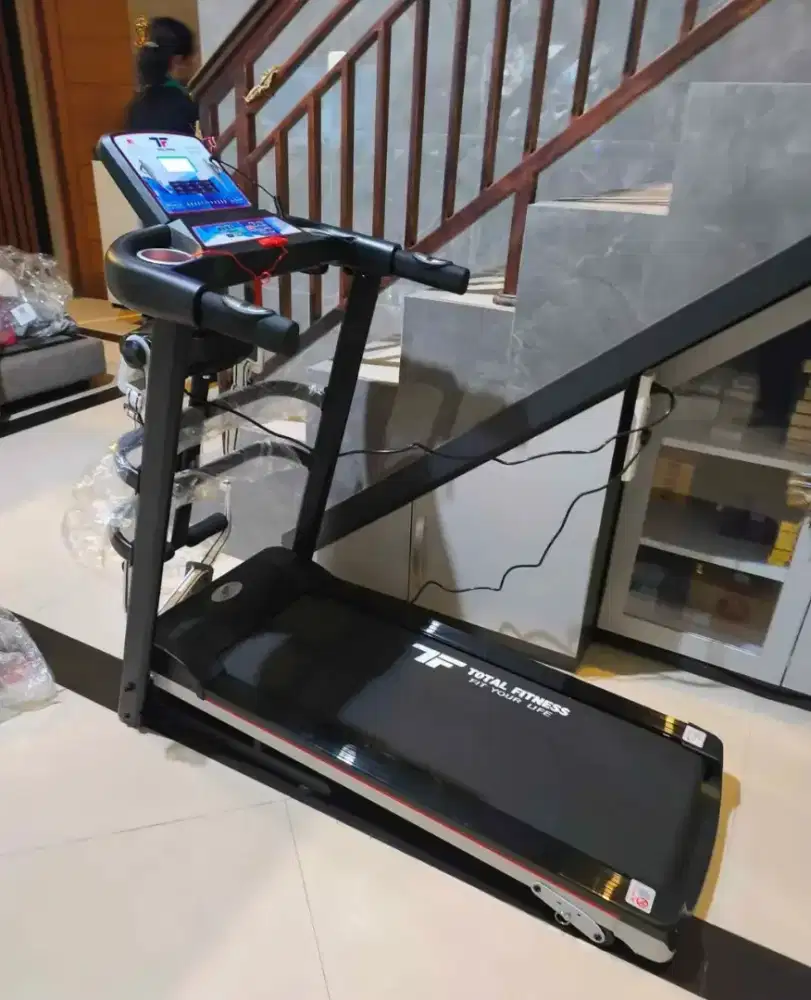 ELEKTRIK TREADMILL TL 607 MULTIFUNGSI ALAT FITNESS
