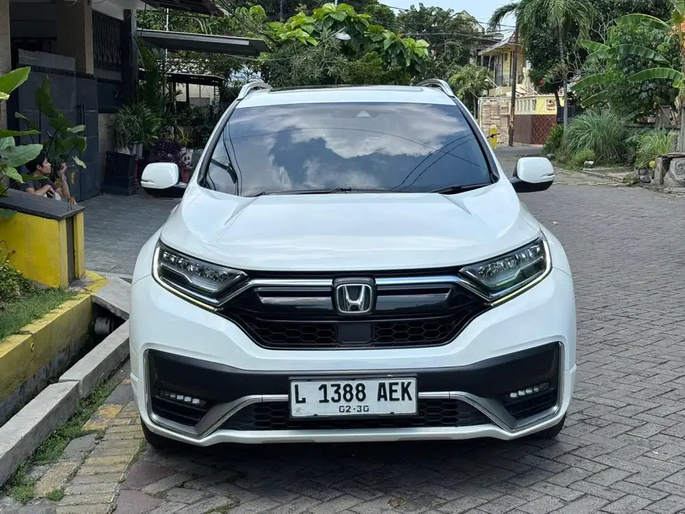 RECORD LOW KM 47rb - HONDA CRV 1.5 TURBO PRESTIGE SENSING 2021 MATIC
