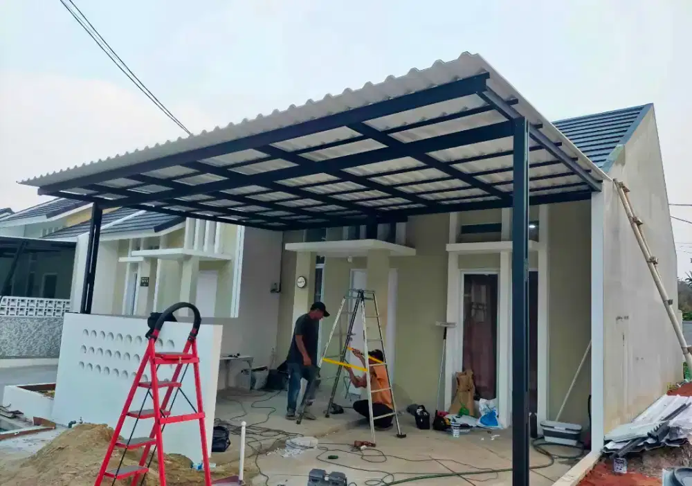 Jasa pasang kanopi baja ringan