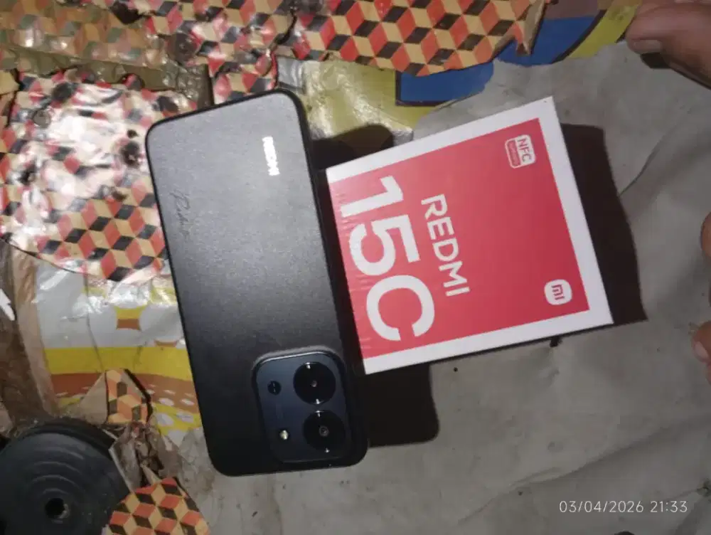 Xiaomi redmi 15c 8/258 pemakaian 1 bulan