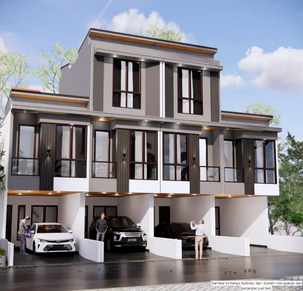 Di jual rumah mewah cantik di daerah Batu Tulis jakarta pusat