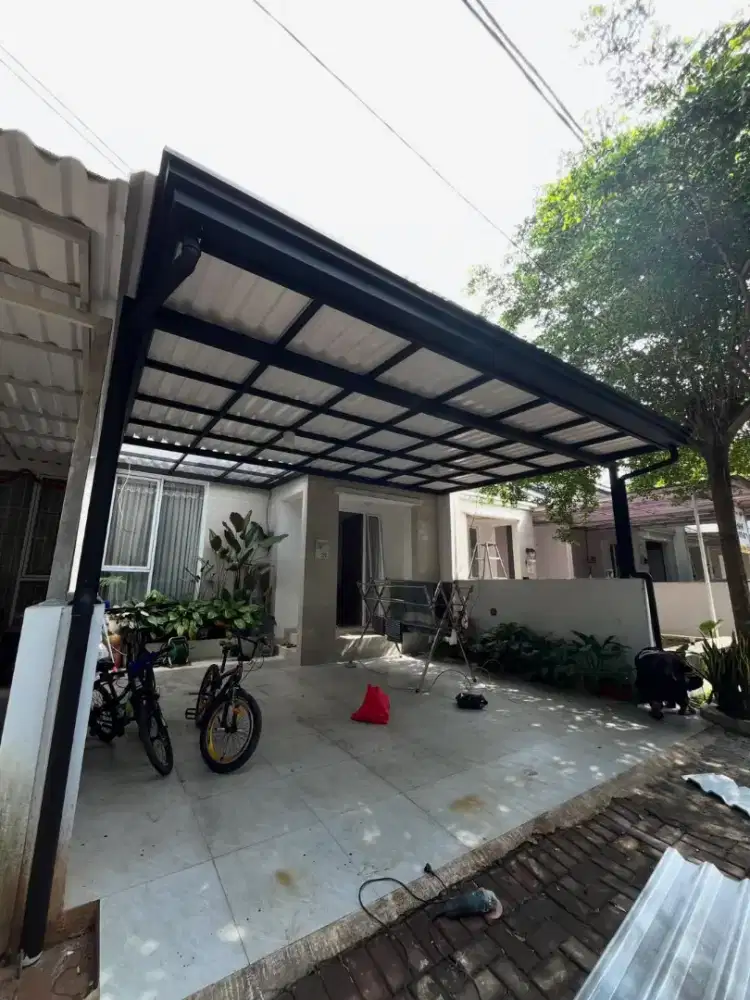 pemasangan kanopi buat kantor rumah dll