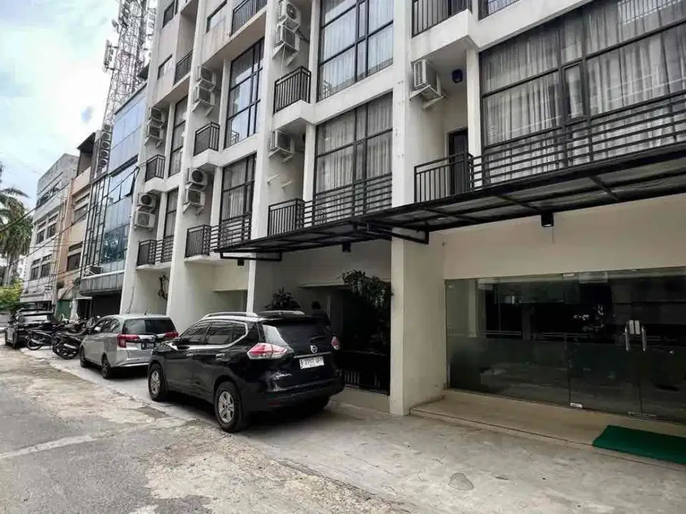 Jual Hotel 6 Lantai di Hayam Wuruk, Gambir Jakarta Pusat – 28 Kamar, Strategis Siap Operasional