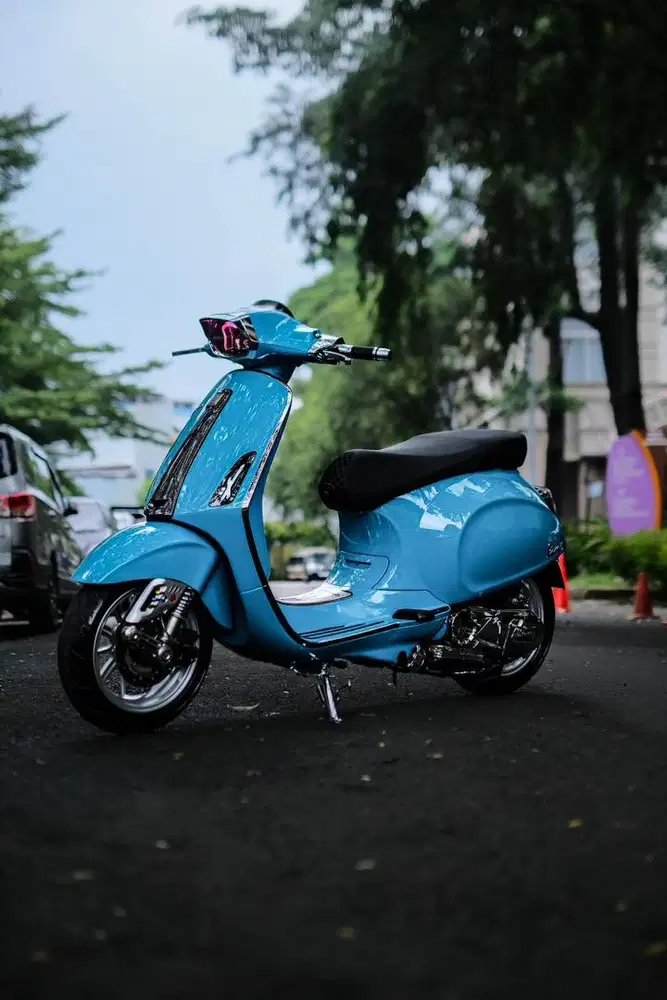 VESPA SPRINT 150 IGET FACELIFT 2024 MODIFIKASI GANTENG