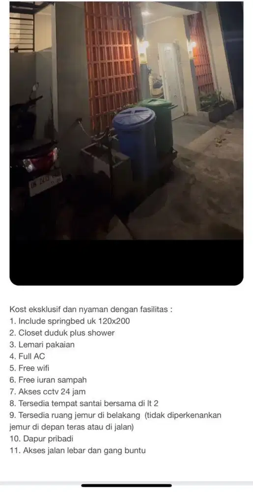 Menyewakam kos-kosan