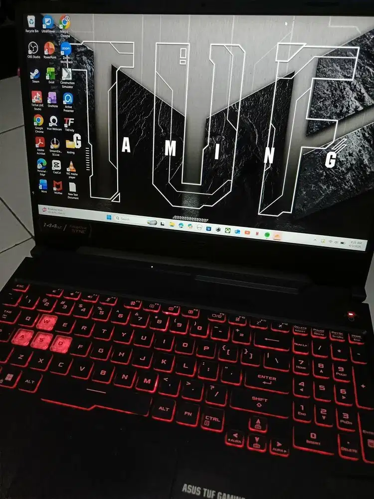 Asus TUF gaming a15 AMD Ryzen 7