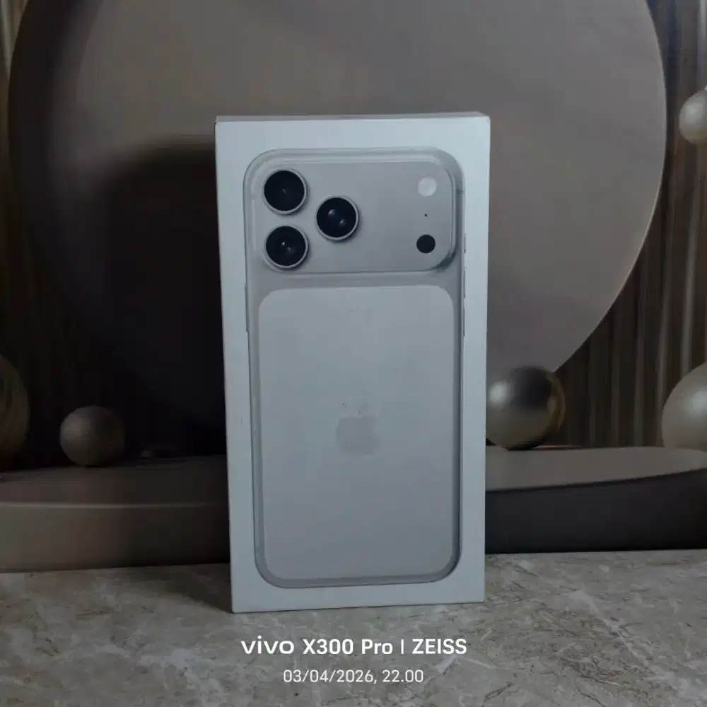 Iphone 17 pro max 256gb ibox silver baru