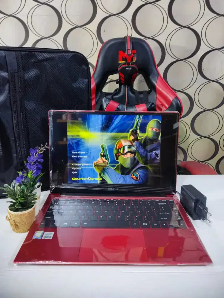 GEN 10 Infinix Inbook X1 Pro SuperSlim Merah Merona Siap Pakai