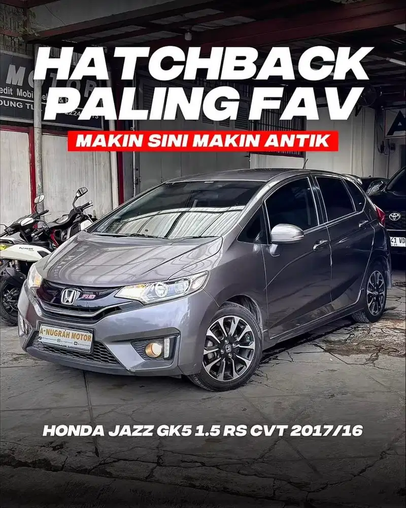 KILOMETER 60 RIBU !! Honda JAZZ RS GK5 MATIC 2017 NIK 2016 || ANM